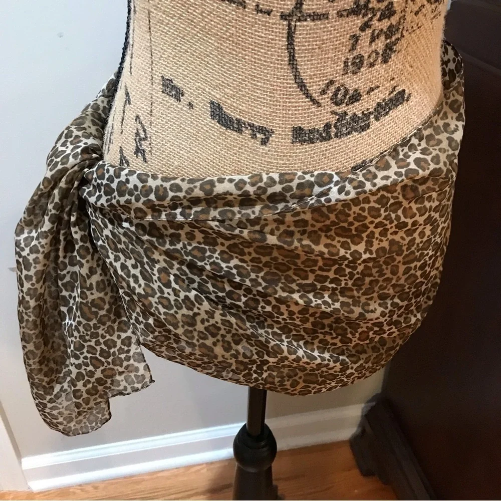 ▪️Cheetah Print Wrap/Scarf